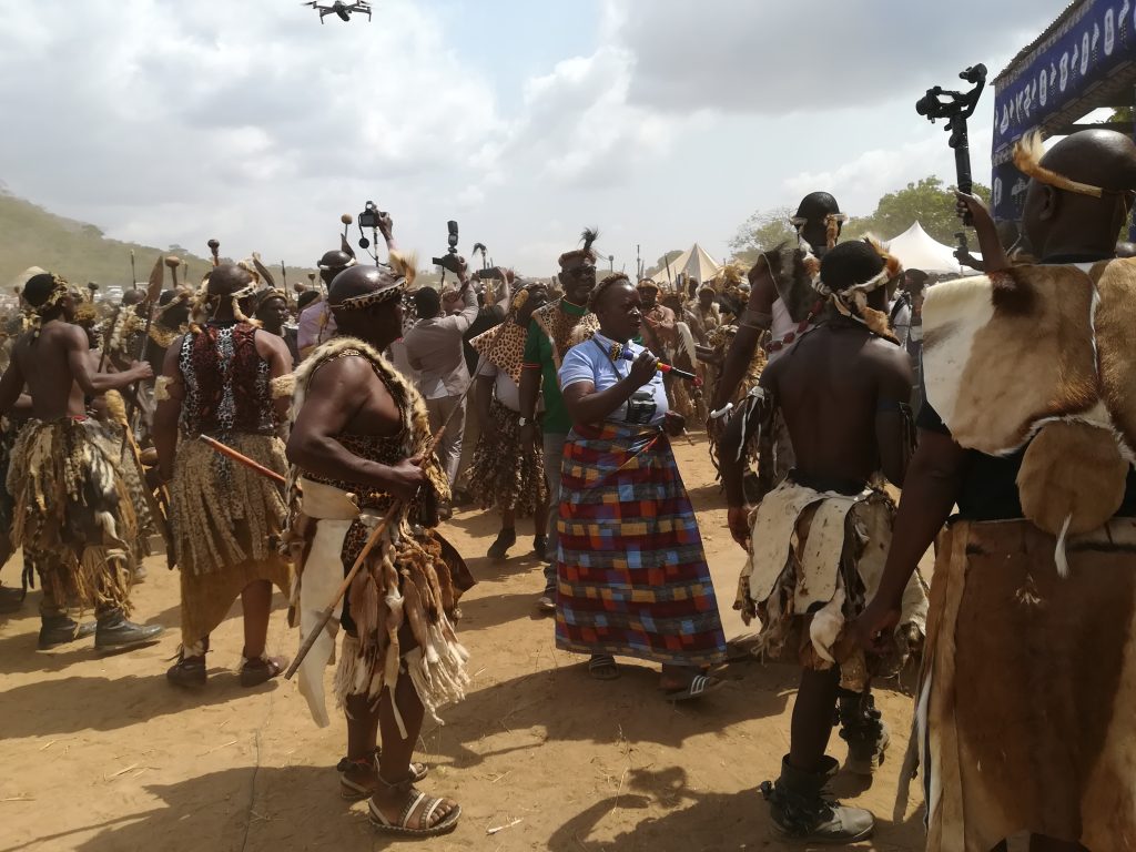 Minister hails Ngoni people for preserving culture 1 Ngoni people dancing at the festival