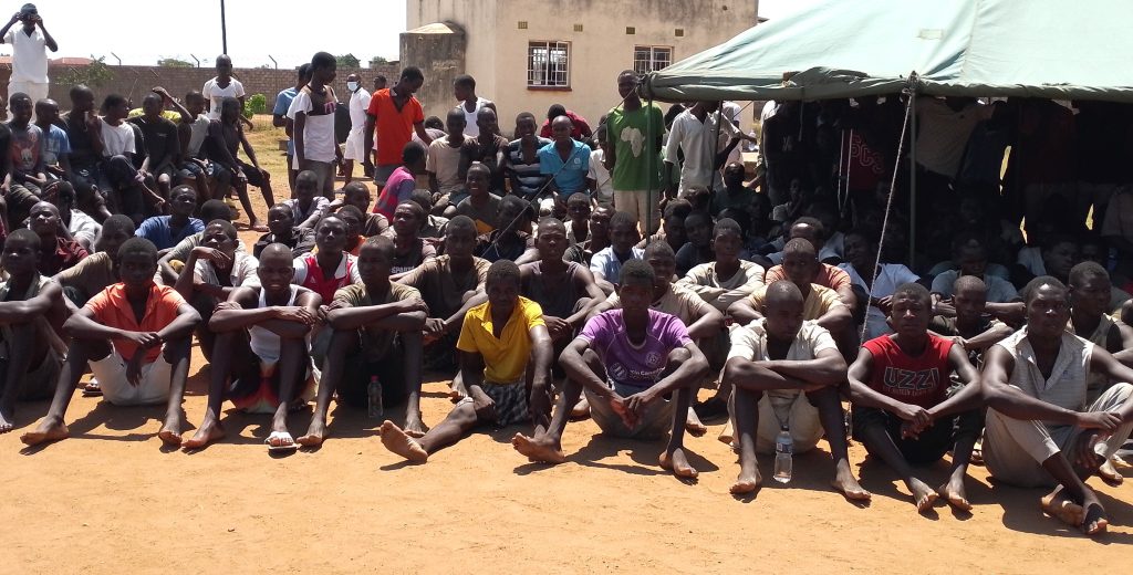 Maula prison moves 58 young offenders for exams preparations 1 Some of the young inmates at Maula prison