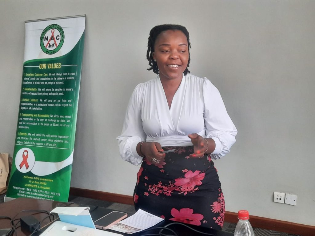 Journalists urged to report more on HIV/AIDS 2 Katsongo informed journalists will inform the public better