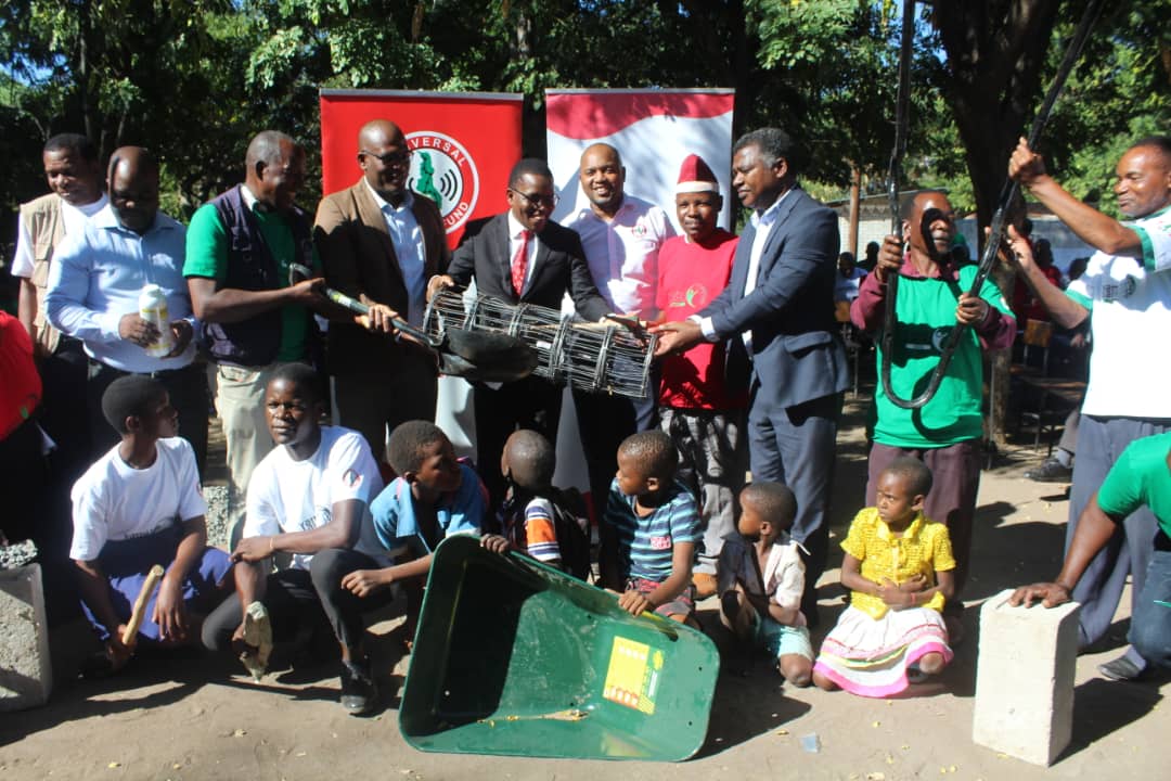 MACRA launches Connect a School Project which will see construction of ICT centers in CDSSs. Pic Bishop Witmos Mana 1