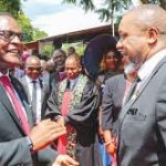 President Chakwera (left) and his vice Dr. Saulos Klaus Chilima were usually together during government events