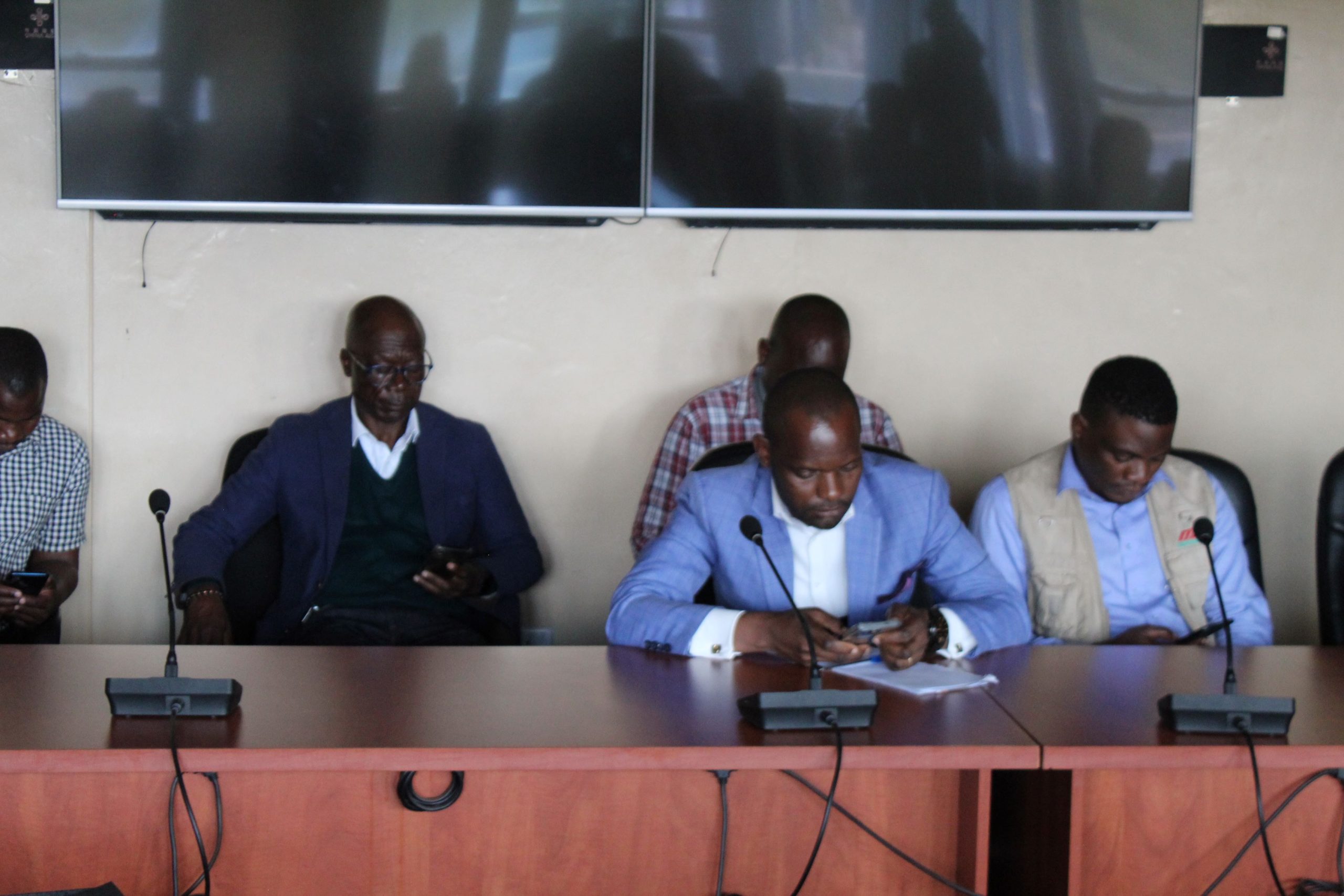 members of media during the press briefing pic by Tione Andsen Mana scaled