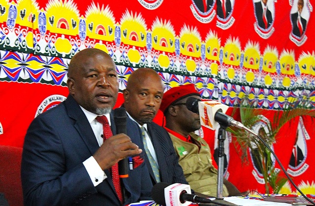 MCP vets conventional aspirants 1 Convention Kezzie Msukwa Convention Chairperson adrresing the Media by Gift Chiponde