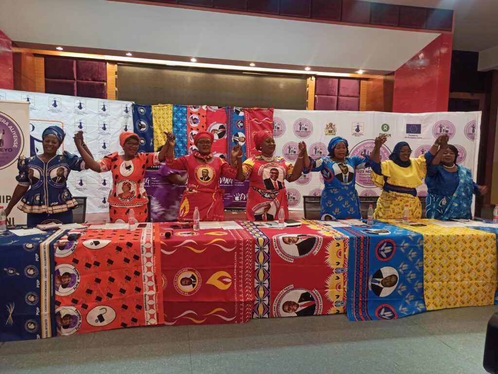 Women leaders unite to end violence against women in elections 2 Violence Against Women in Elections