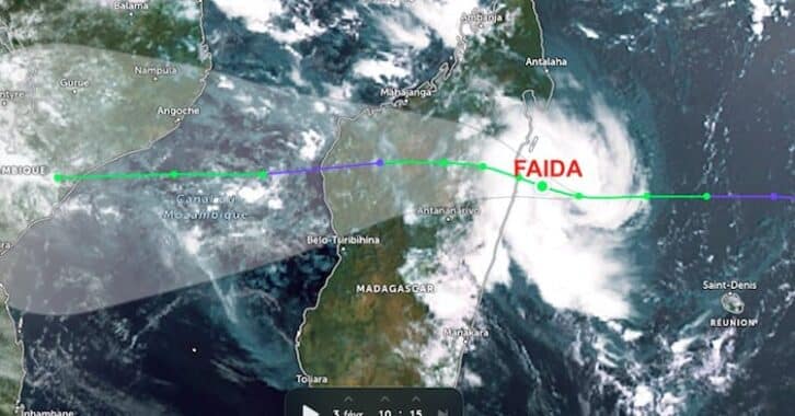 Tropical Storm Faida