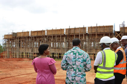 Chakwera and First Lady appreciates the construction of the youth centre Pic by Roy Nkosi 6 Mzuzu Youth Center