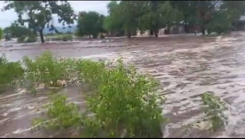 Cyclone Jude displaces hundreds in Mangochi 1 Flooding in Mangochi.Pic Ernest Mfunya Mana Cyclone Jude