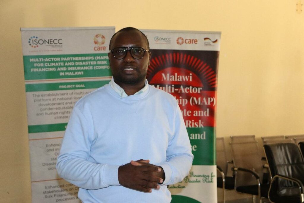Stakeholders call for gender-sensitive climate disaster insurance 3 Julius Ngoma gender-sensitive climate disaster insurance