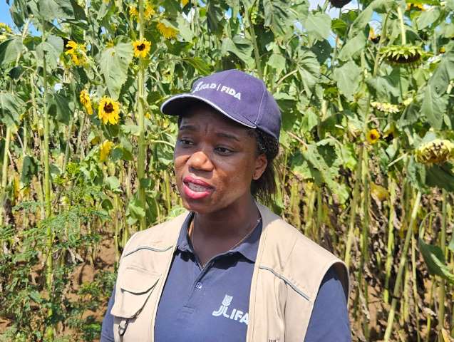 IFAD advocates appropriate farmer technologies & financing to boost agric. sector 1 FIELD DAY IFAD boss 1