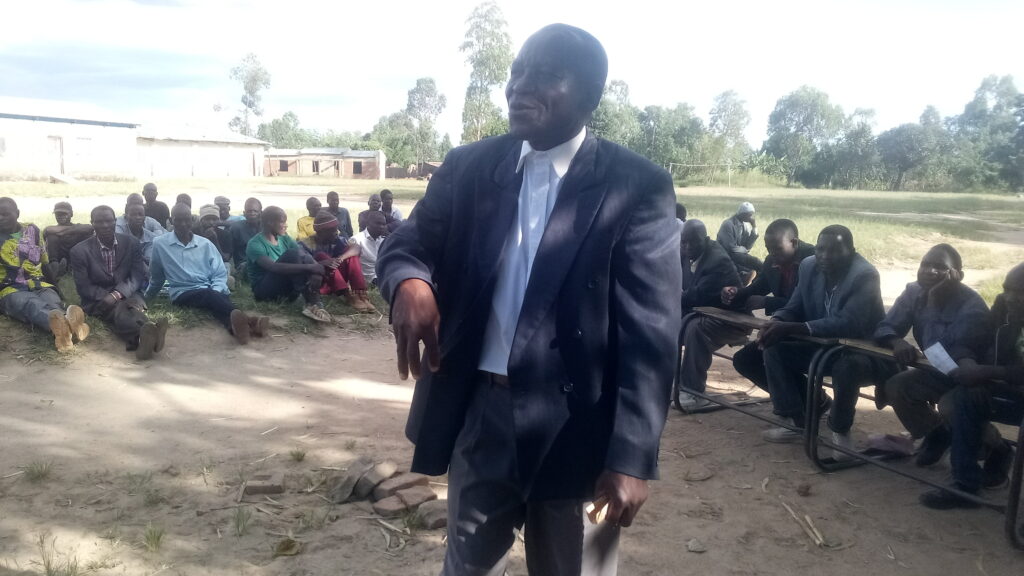 Chiefs for a peaceful electoral campaign 1 GVH Mgundadzuwa to support peacefull campaign