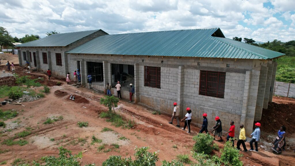 Bailing out communities from needless deaths 3 Kadidi Health Centre under construction Memory Kutengule Chatonda MANA 1
