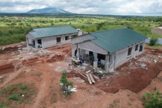 pictorial view of staff houses at Kadidi Health Centre Pic Memory Kutengue Chatonda MANA cedep